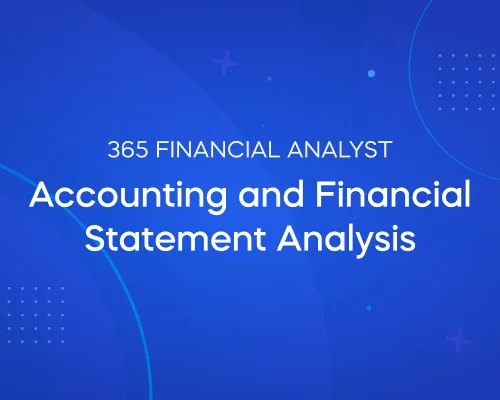 Accounting and Financial Statement Analysis