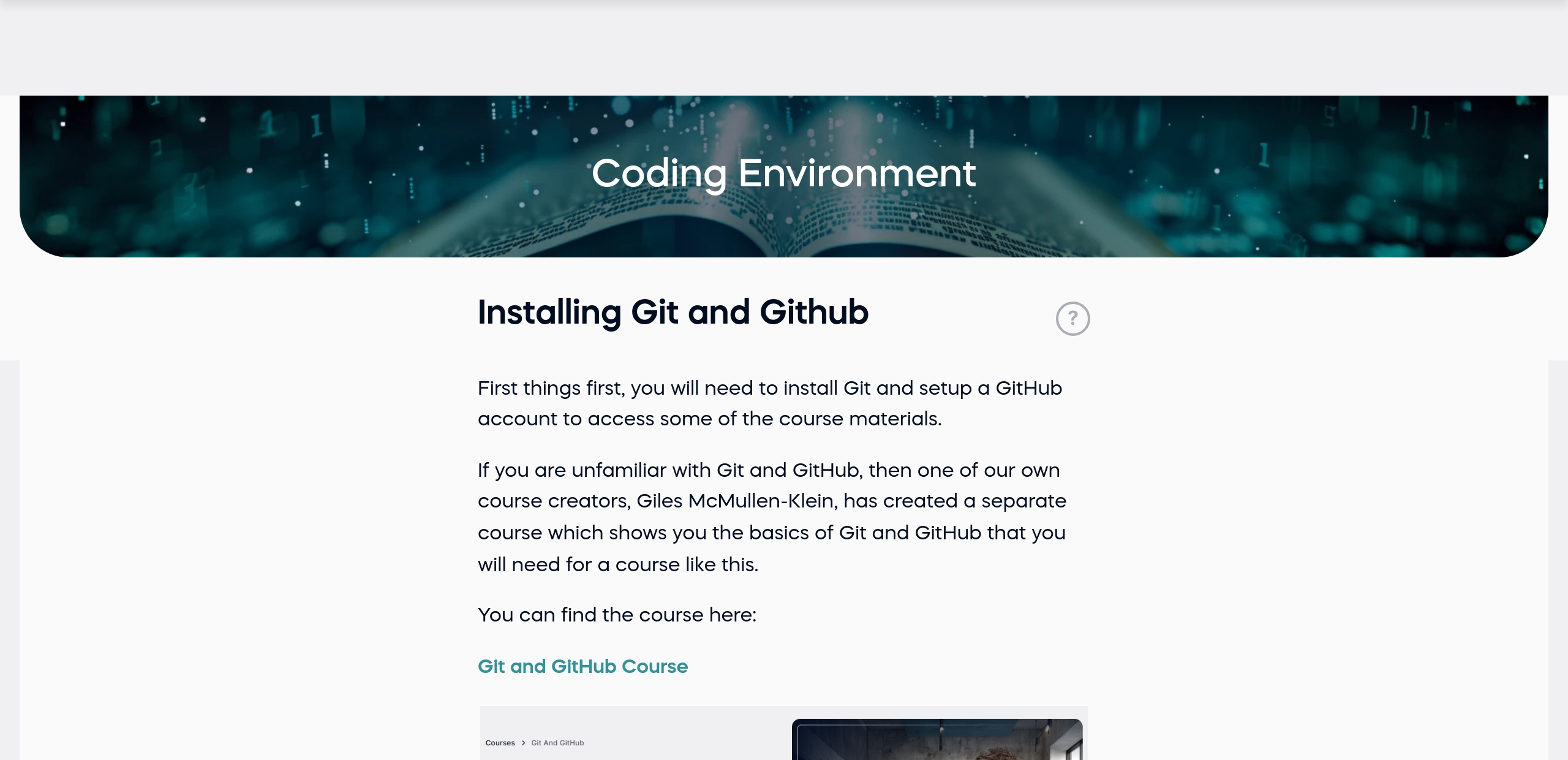 Installing Git and Github