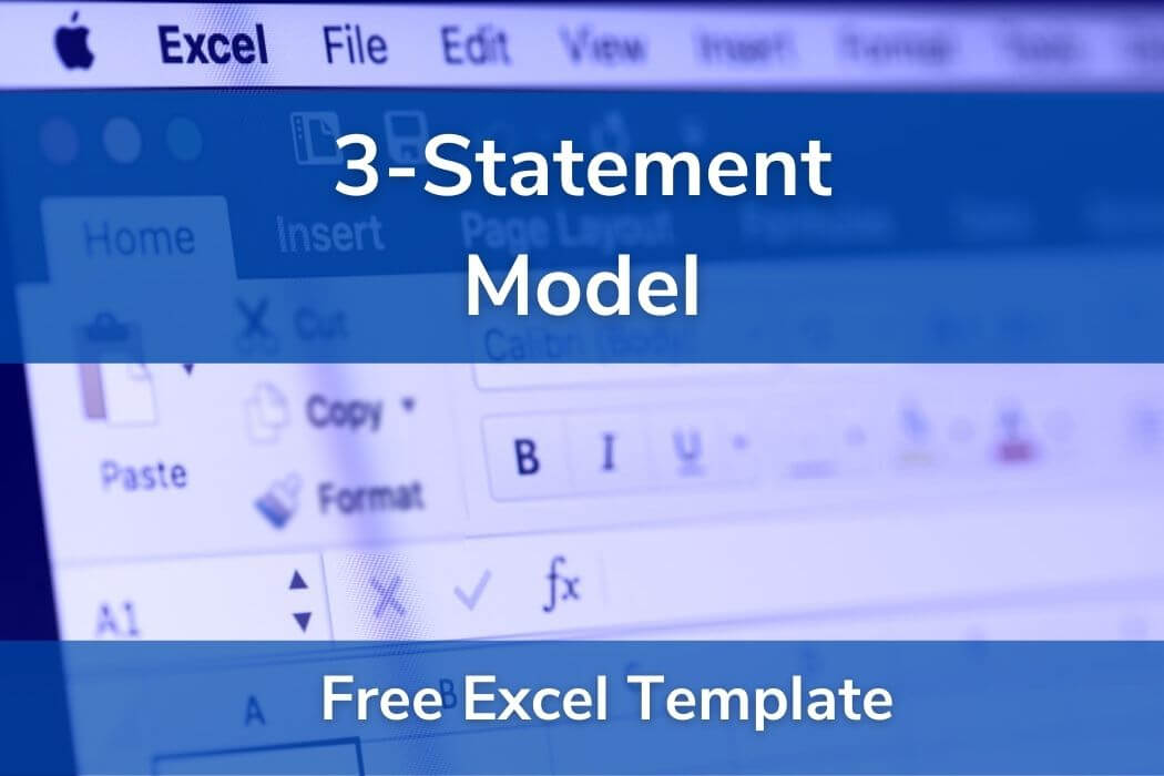 3 Statement Model Excel Template