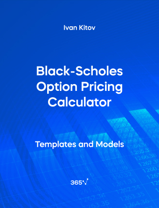 Black-Scholes Option Pricing Calculator – Excel Template Cover