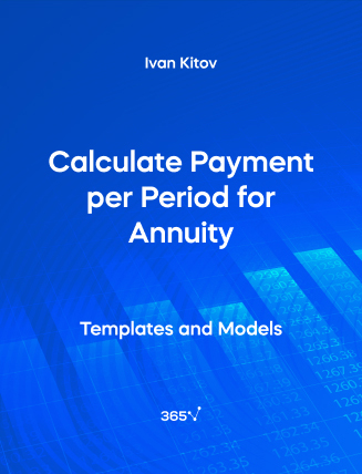 Calculate Payment per Period for Annuity – Excel Template Cover