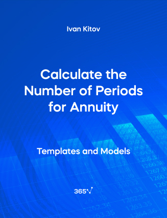 Calculate the Number of Periods for Annuity – Excel Template Cover