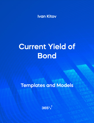 Current Yield of Bond – Excel Template Cover