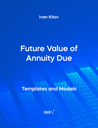 Future Value of Annuity Due – Excel Template Cover