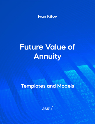 Future Value of Annuity – Excel Template Cover