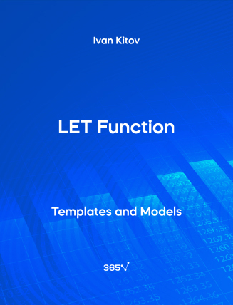 LET Function – Excel Template Cover