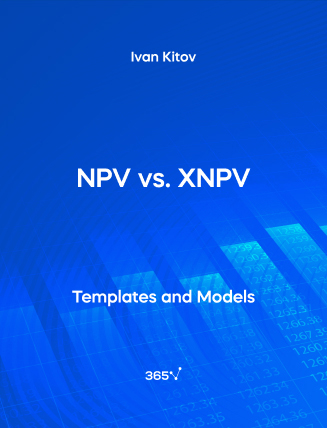 NPV vs XNPV – Excel Template Cover