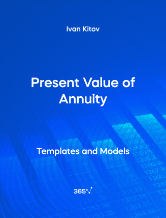 Present Value of Annuity – Excel Template Cover