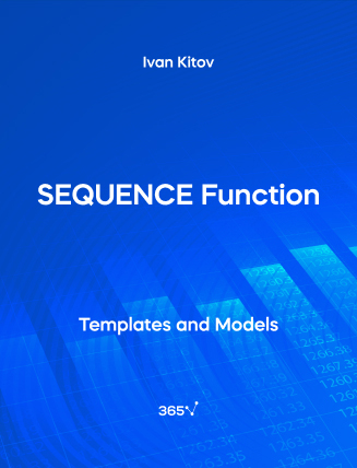 SEQUENCE Function – Excel Template Cover