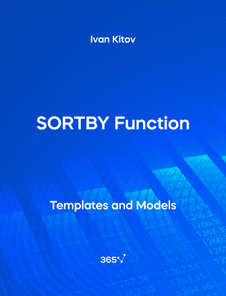 SORTBY Function – Excel Template Cover