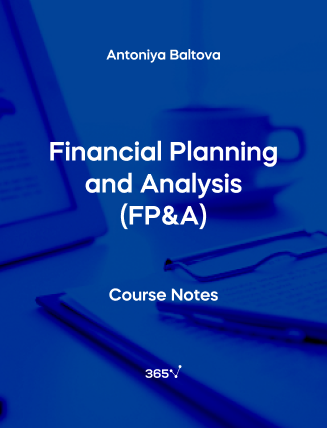 Blue cover of Financial Planning and Analysis Course Notes