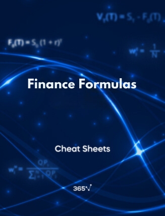 Finance Equations Cheat Sheet – 365 Financial Analyst